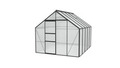 Växthus Merkur 8300 Svart Poly 8,3 m² Vitavia
